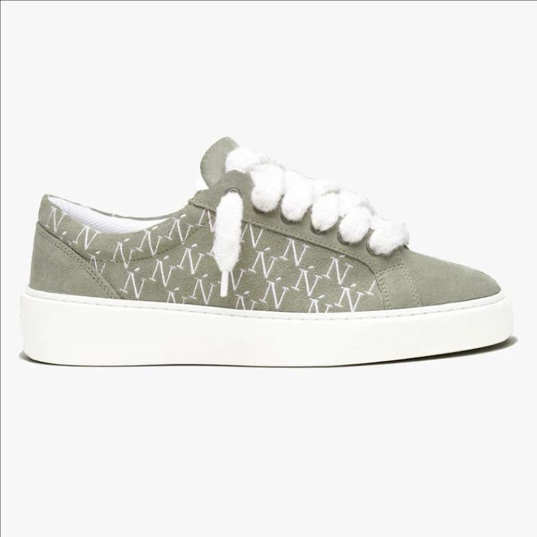 Sneaker Unisex Nmris - Khaki/Weiss